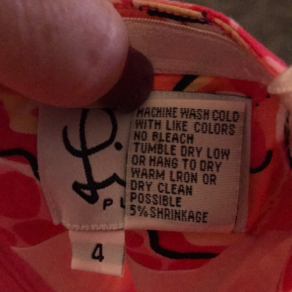 LILLY PULITZER CASUAL BUTTERFLY DRESS - Picture 5 of 5